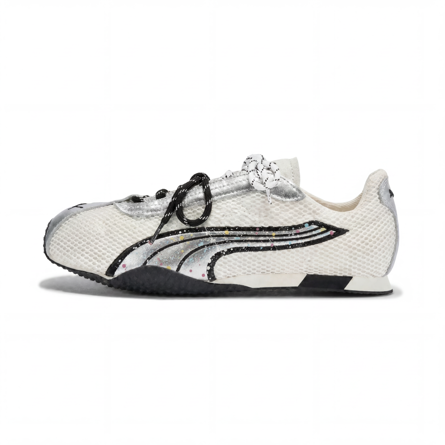 PUMA H Street Casual Shoes Unisex Low Top White/Black/Silver