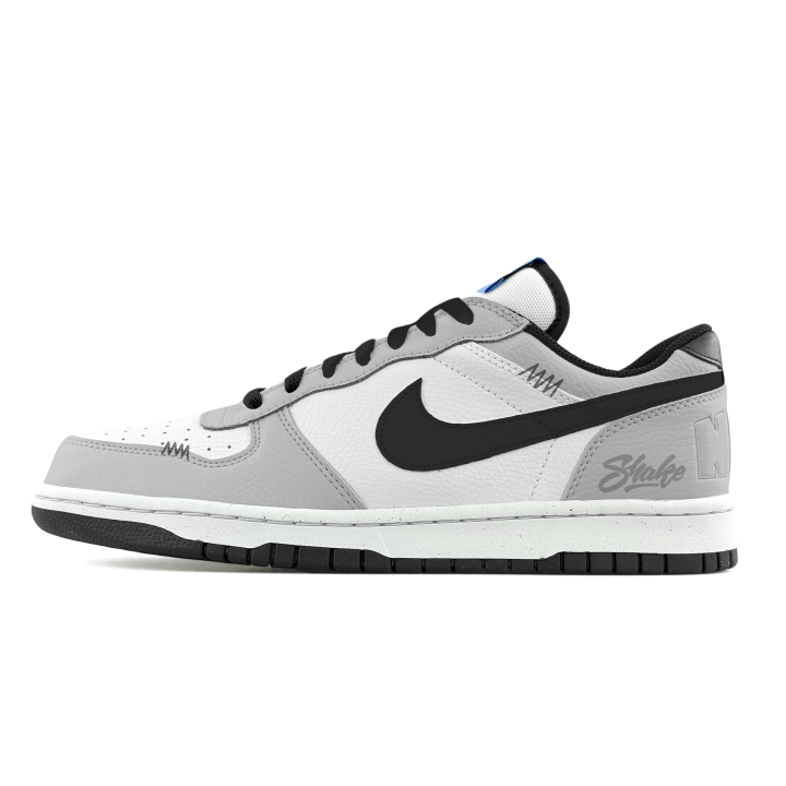 Nike Nike Big Skateboard Shoes Men's Low Top Black