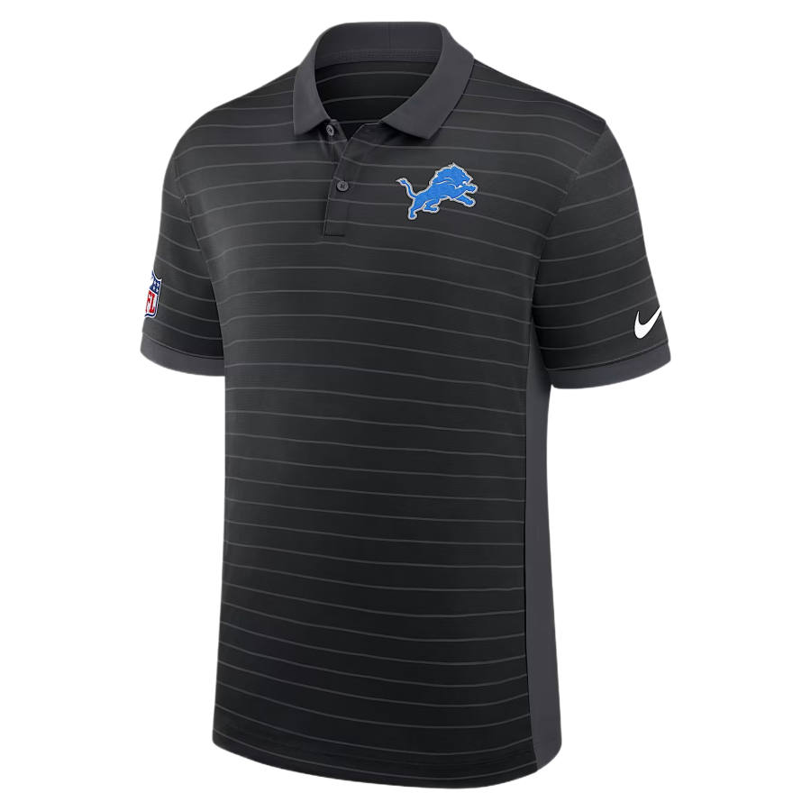 Nike Nike Polo Shirts Men's Black Polo Collar Moderate Straight Fit