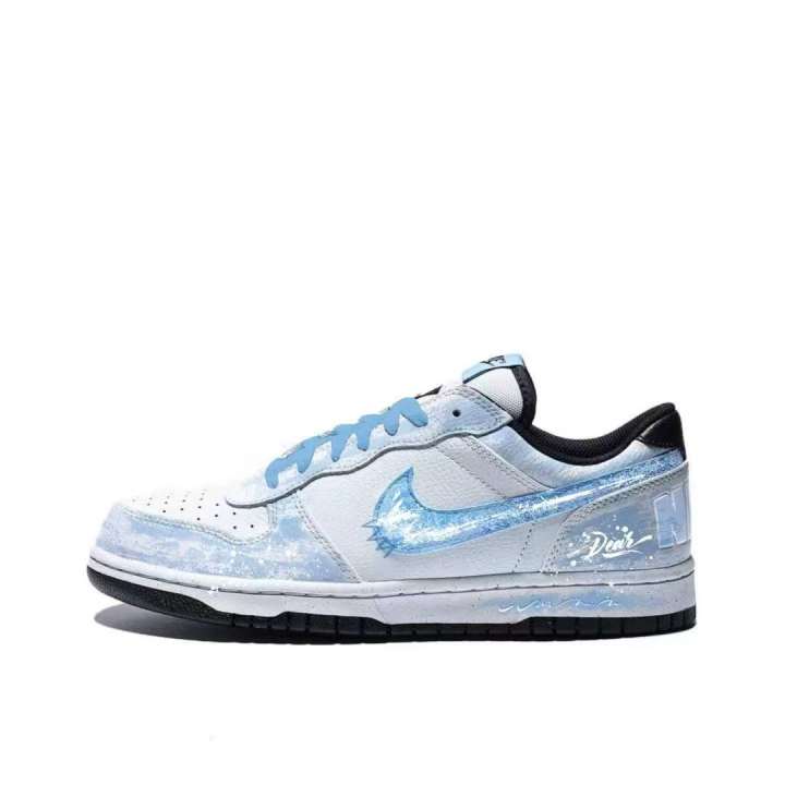 Nike Nike Big Skateboard Shoes Unisex Low Top Blue