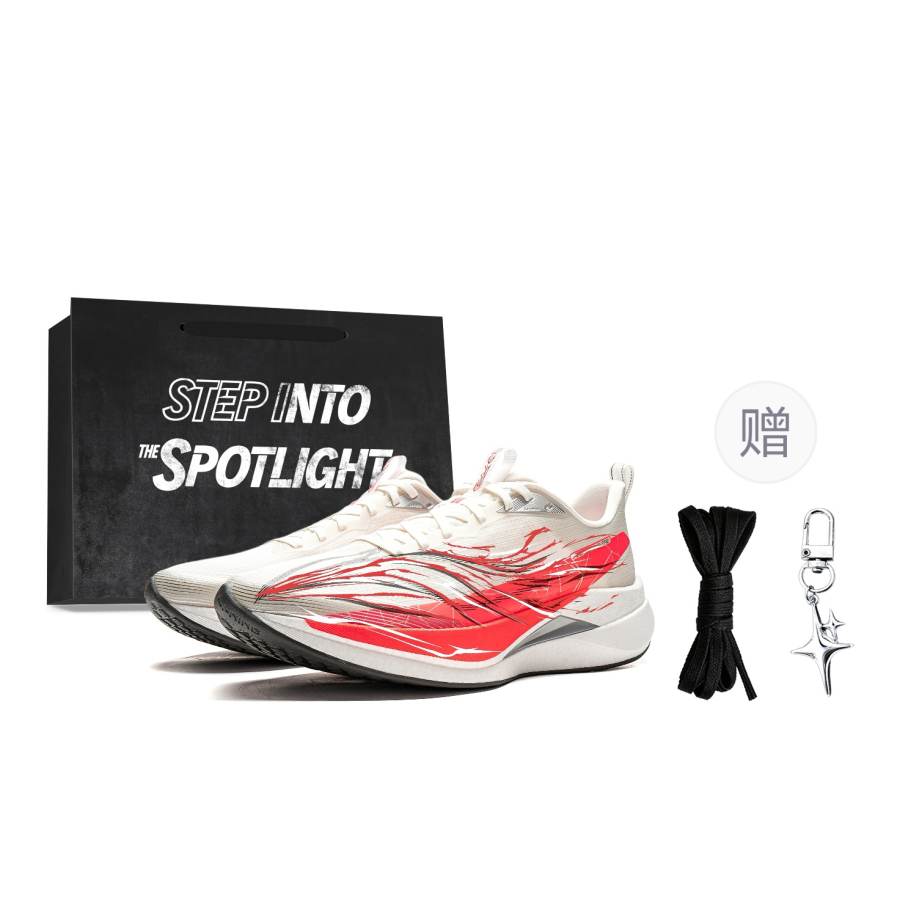 Li-Ning Li Ning Red Hare 9 PRO Running Shoes Unisex Low Top Red/White