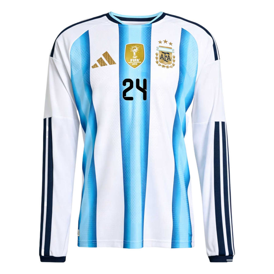 Adidas Adidas Argentina National Team Soccer Jerseys Unisex White/Snow Crystal Blue/Light Blue Moderate
