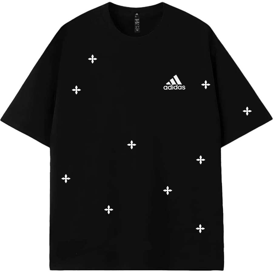 Adidas Adidas MUST HAVES T Shirts Unisex Black Crew Neck Moderate Straight Fit