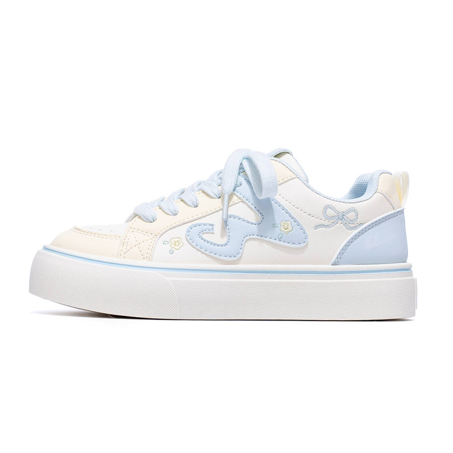 WARRIOR Casual Shoes Women's Low Top Pink/Beige, Beige/Light Yellow/Blue, Beige/Silver