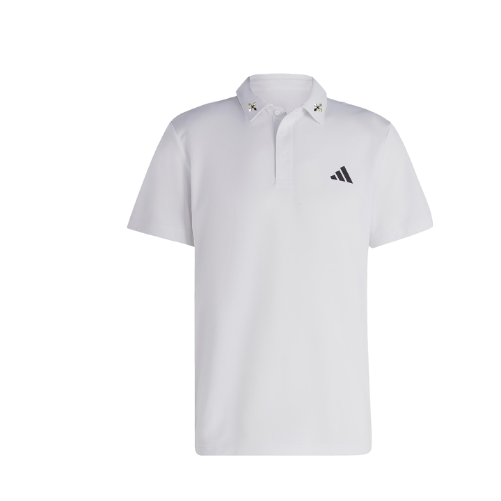 Adidas Adidas Tennis Polo Shirts Unisex White Moderate