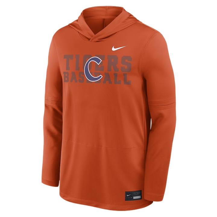 Nike Nike Sweatshirts Men's Orange Hooded Non Detachable Moderate