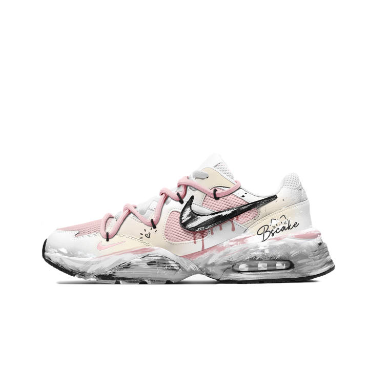 Nike Nike Air Max Fusion Running Shoes Unisex Low Top Pink White