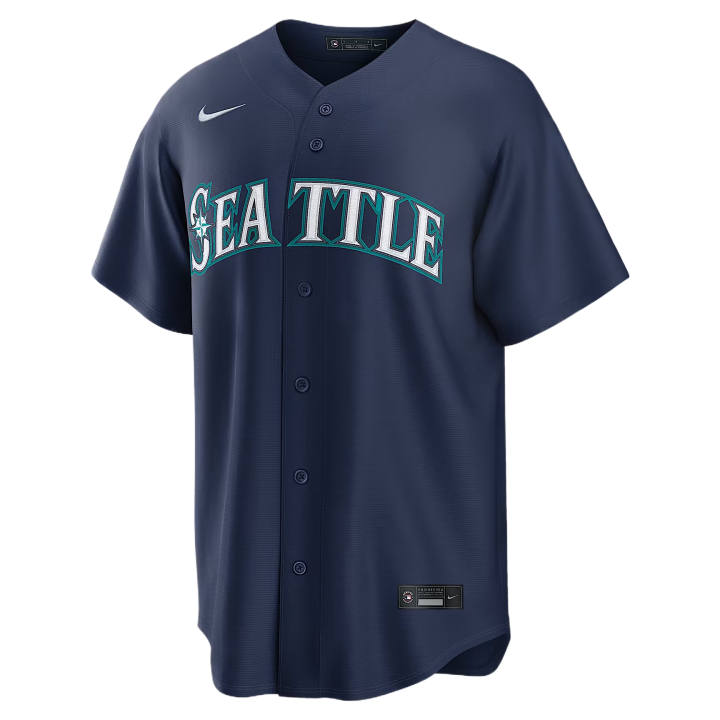 Nike Nike X MLB Baseball Jerseys Men's Marine Moderate