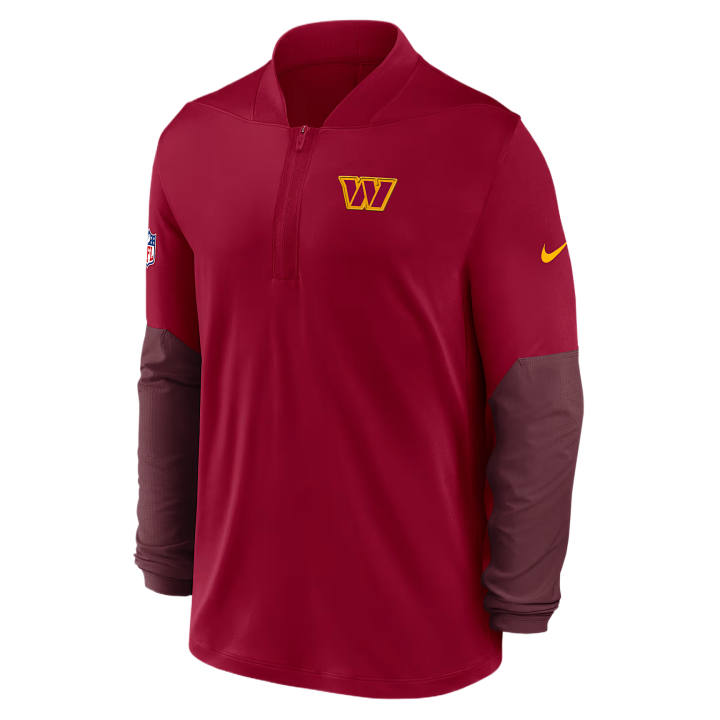 Nike Nike T Shirts Men's Burgundy Red Baseball Collar Moderate