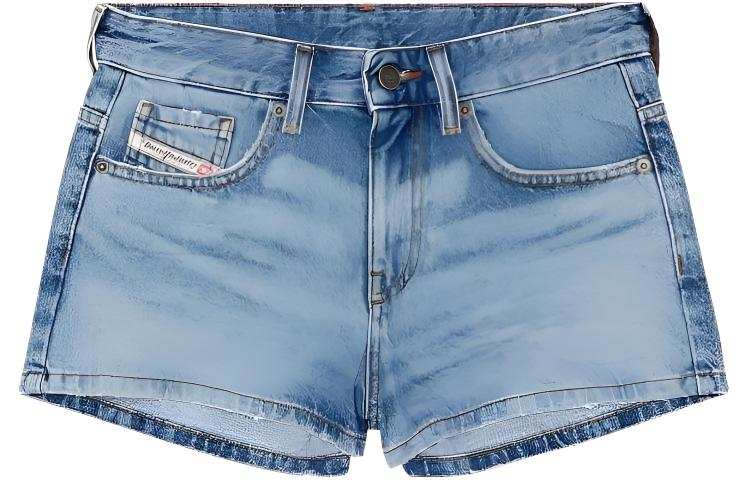 DIESEL Denim Shorts Women's Blue