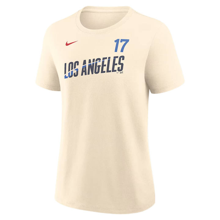 Nike Nike X MLB T Shirts Women's Natural Crew Neck Moderate