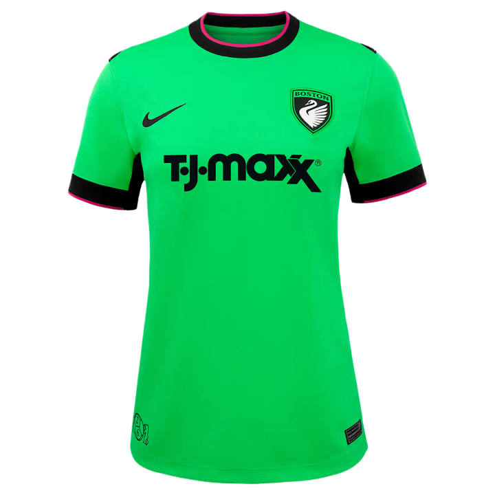 Nike Nike NWSL Soccer Jerseys Women's Green Shock Crew Neck