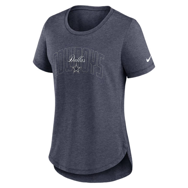 Nike Nike NFL T Shirts Women's Marine Heather Crew Neck