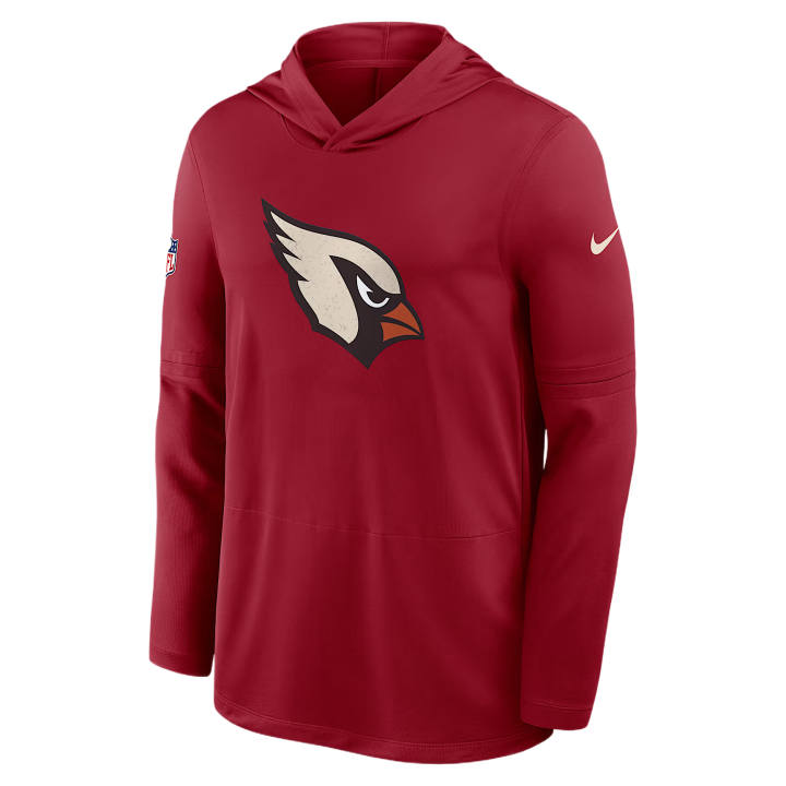 Nike Nike Sweatshirts Men's Red Hooded Non Detachable Moderate