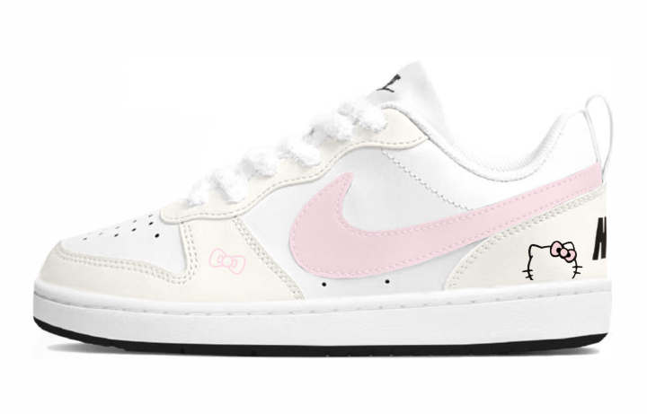 Nike Nike Court Borough 2 Skateboard Shoes Unisex Low Top Pink