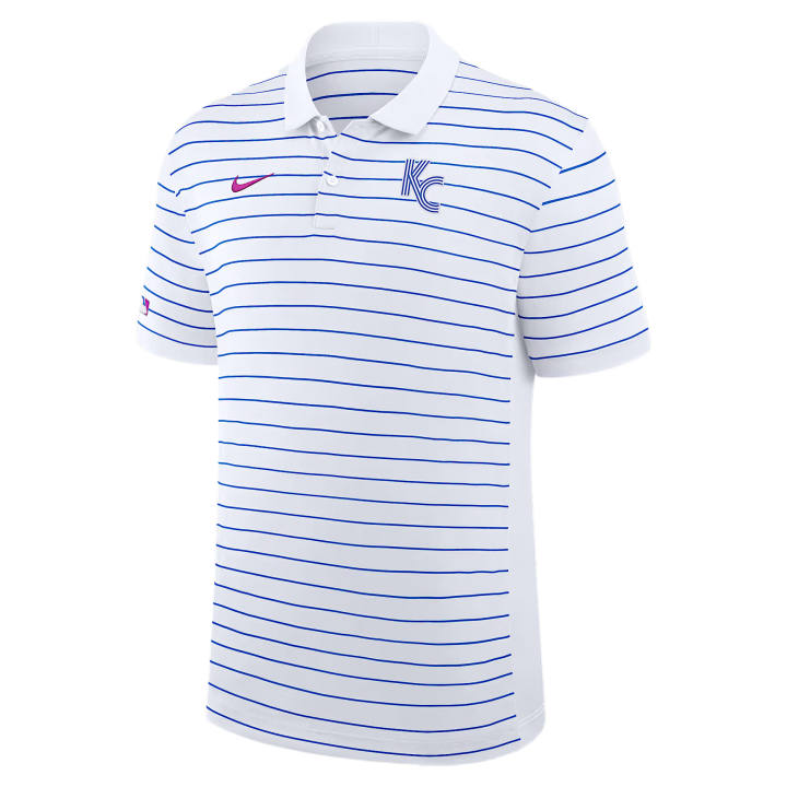 Nike Nike X MLB Polo Shirts Men's White Polo Collar Moderate
