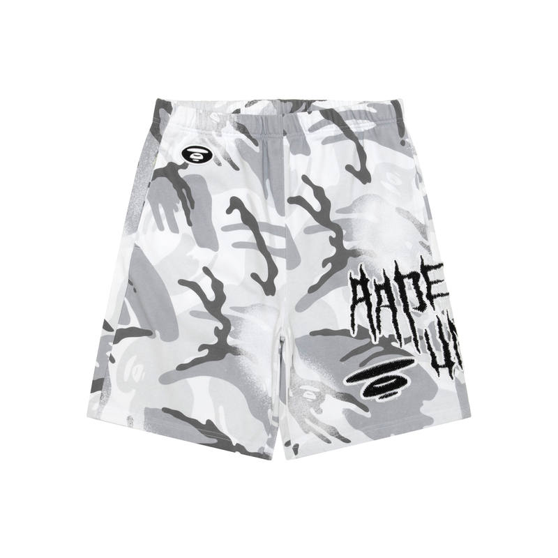 Aape Casual Shorts Men's White WHZ Moderate