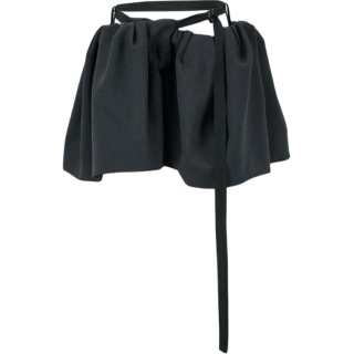 TOGA VIRILIS Casual Short Skirts Women's Dark Gray Moderate Short Skirt