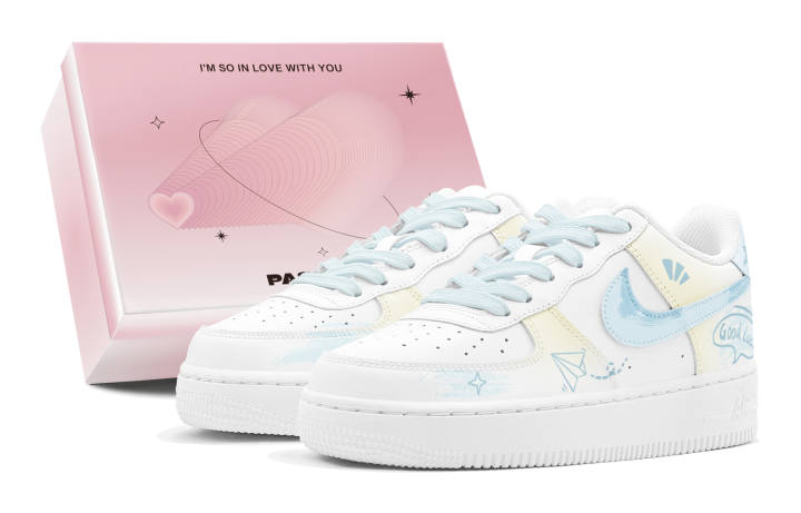 Nike Nike Air Force 1 Skateboard Shoes Women's Low Top White