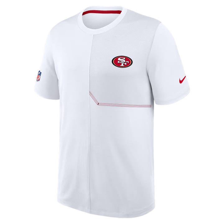 Nike Nike Dri Fit T Shirts Men's White Crew Neck Moderate