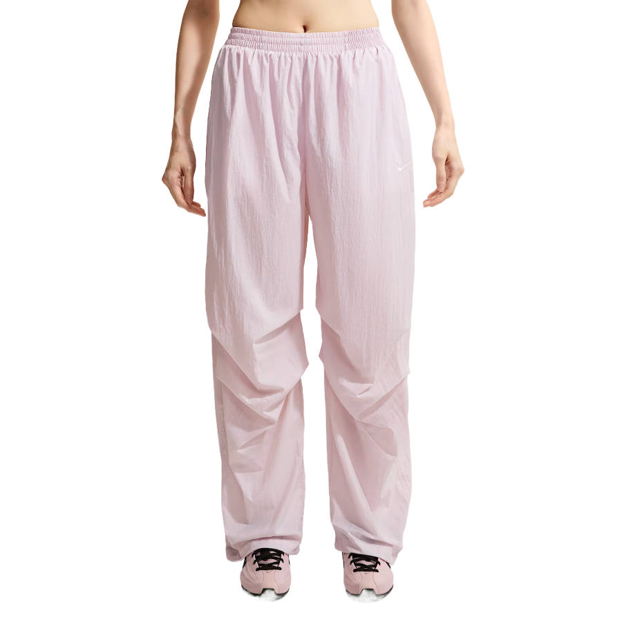 Nike Nike Sportswear Casual Pants Women's Bleached Lilac/Sail White Moderate Straight Fit Pants