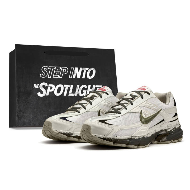 Nike Nike Initiator Running Shoes Unisex Low Top White/Gray/Green