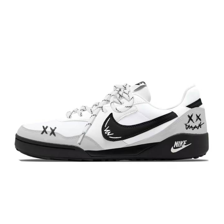 Nike Nike Terra Manta Skateboard Shoes Unisex Low Top Black/White/Gray
