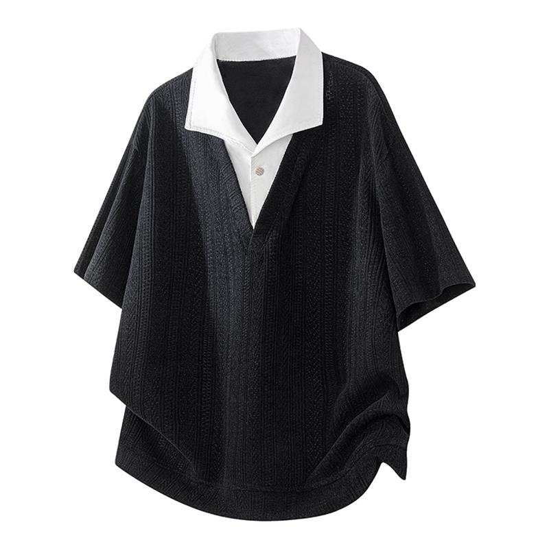 Sugarfunk Sugarfunk T Shirts Unisex Lapel Moderate