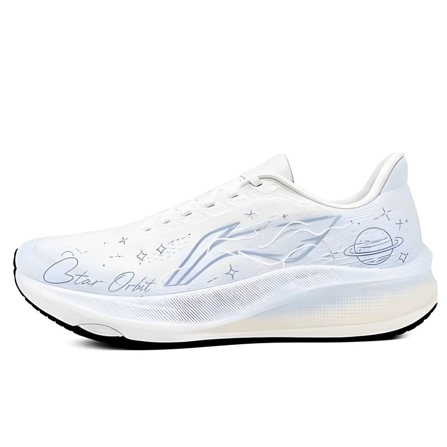 Li-Ning Li Ning Red Hare 9 Running Shoes Unisex Low Top White Blue