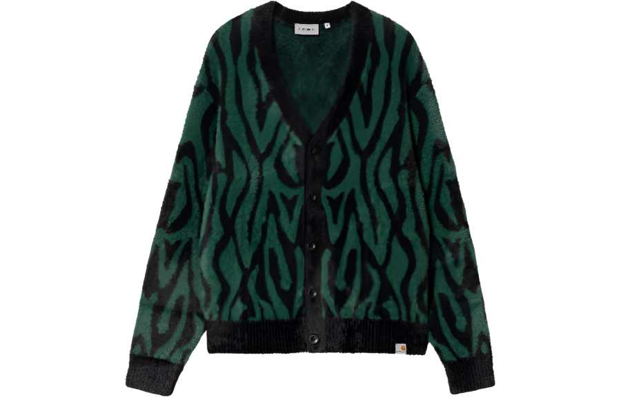 Carhartt WIP Paten Cardigan Knitwear Unisex Green