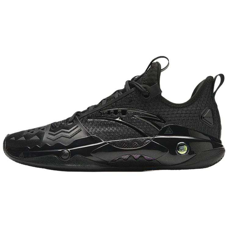 ANTA Shock Wave 5 Pro Basketball Shoes Men's Low Top Black