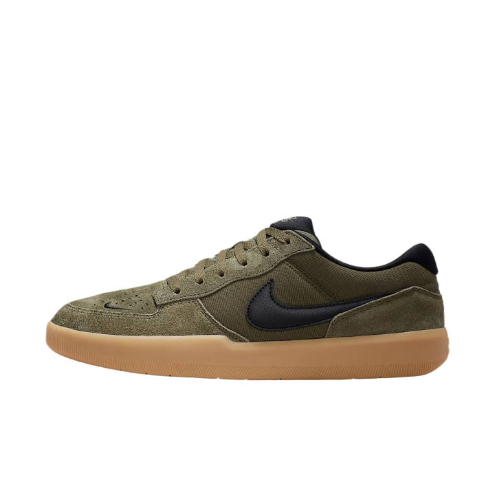 Nike Nike SB Force 58 Skateboard Shoes Men's Low Top Medium Olive Green/Medium Olive Green/Light Brown/Black