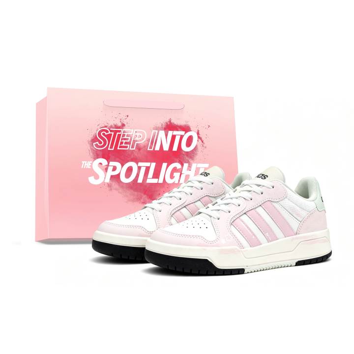 Adidas Adidas ENTRAP Skateboard Shoes Women's Low Top White