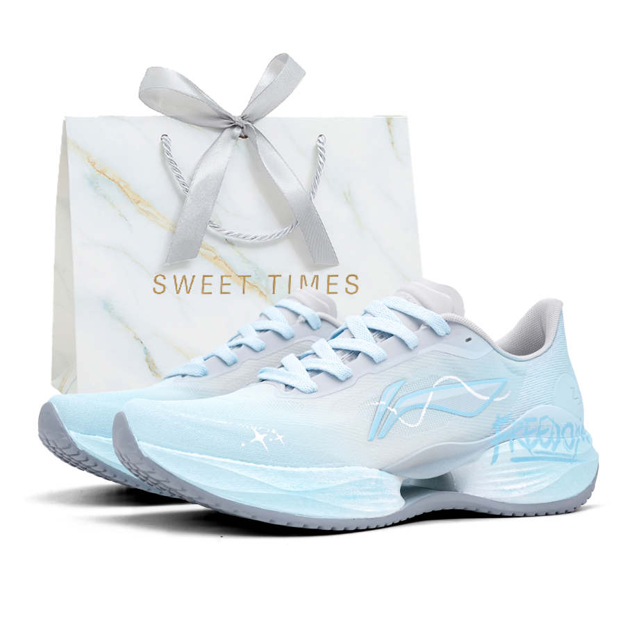 Li-Ning Li Ning Super Light 23 Running Shoes Men's Low Top Blue White