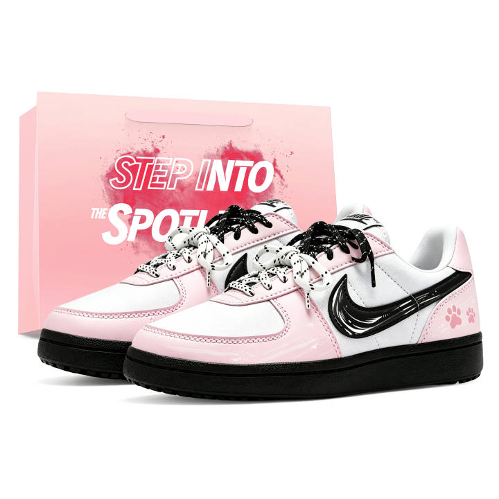 Nike Nike Field General Casual Shoes Women's Low Top Black/White/Pink