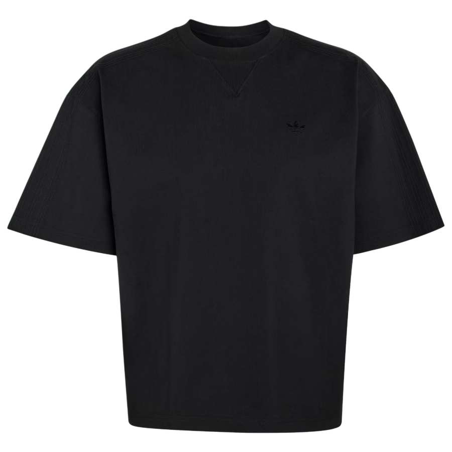 Adidas Originals Premium Essentials T Shirts Men's Black Crew Neck Moderate