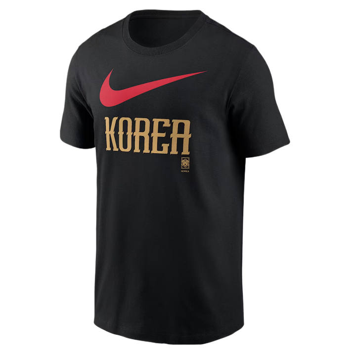 Nike Nike T Shirts Men's Black Crew Neck Moderate
