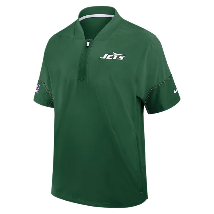 Nike Nike Jackets Men's Green Baseball Collar Moderate Straight Fit