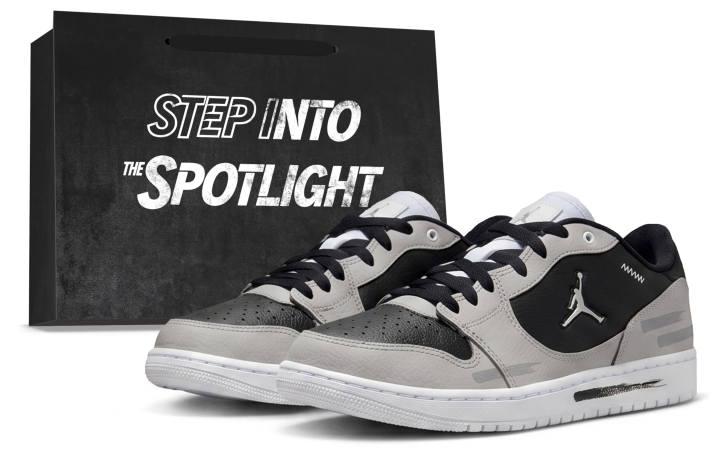 Jordan Jordan COURT CONNECT Skateboard Shoes Unisex Low Top Black Gray