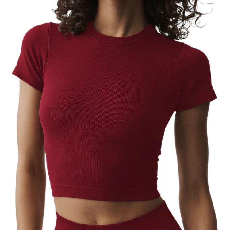 Alo Yoga T Shirts Women's Crew Neck