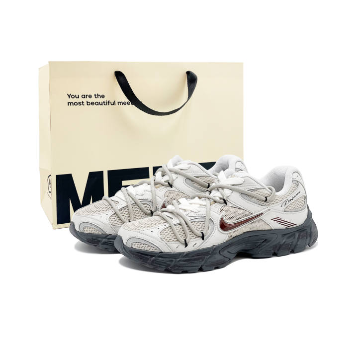 Nike Nike V5 RNR Running Shoes Unisex Low Top Beige White Red