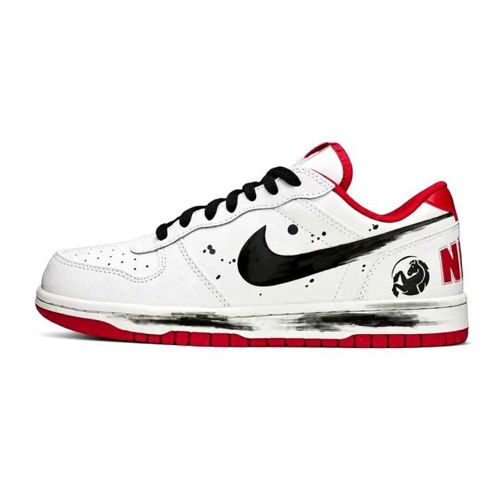 Nike Nike Big Skateboard Shoes Men's Low Top Black