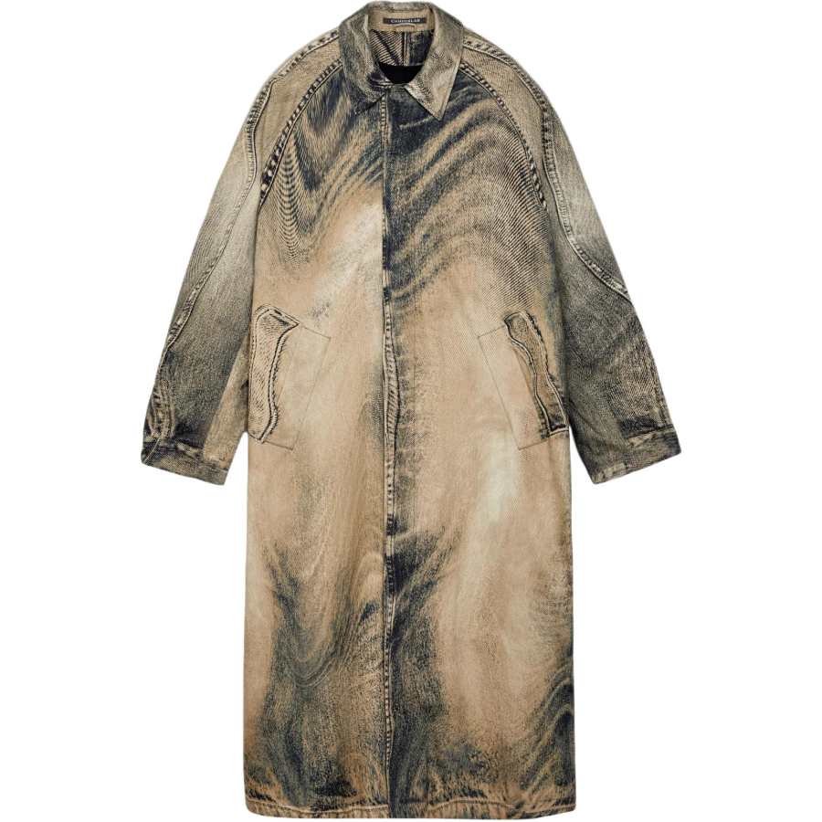 CAMPERLAB CAMPERLAB Coats Men's Beige/Brown Lapel Moderate