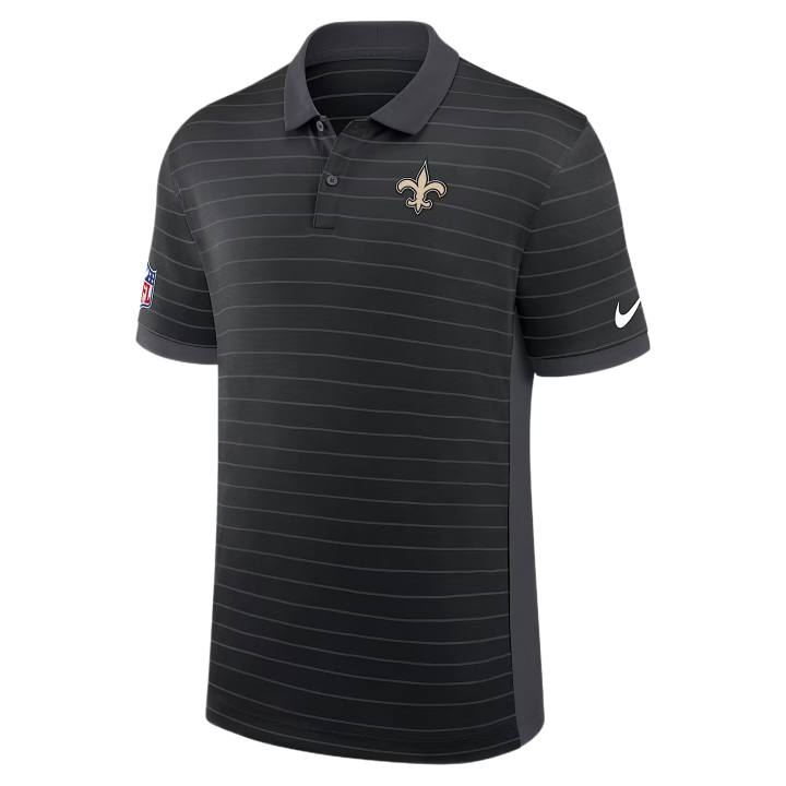 Nike Nike Polo Shirts Men's Black/Charcoal Gray Polo Collar Moderate