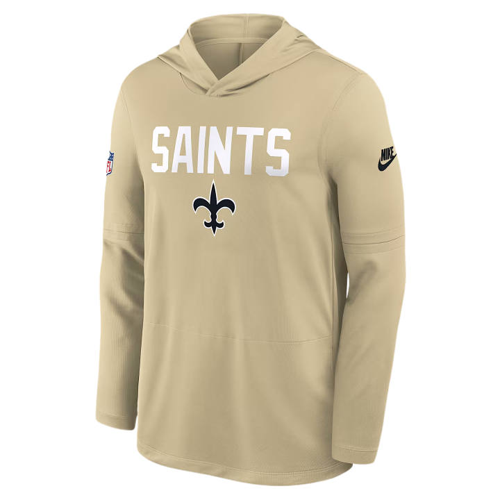 Nike Nike Sweatshirts Men's Gold Hooded Non Detachable Moderate