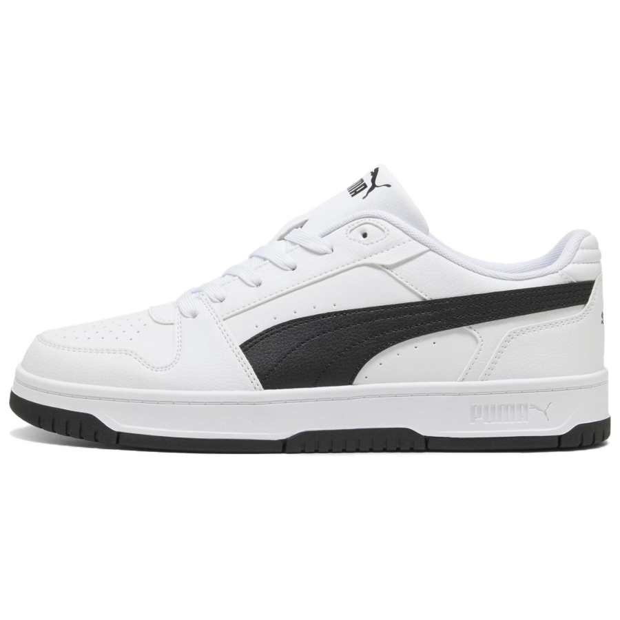 PUMA Rebound Slam Skateboard Shoes Unisex Low Top White