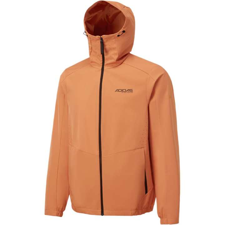 Adidas Adidas Jackets Men's Orange Hooded Non Detachable Moderate Other
