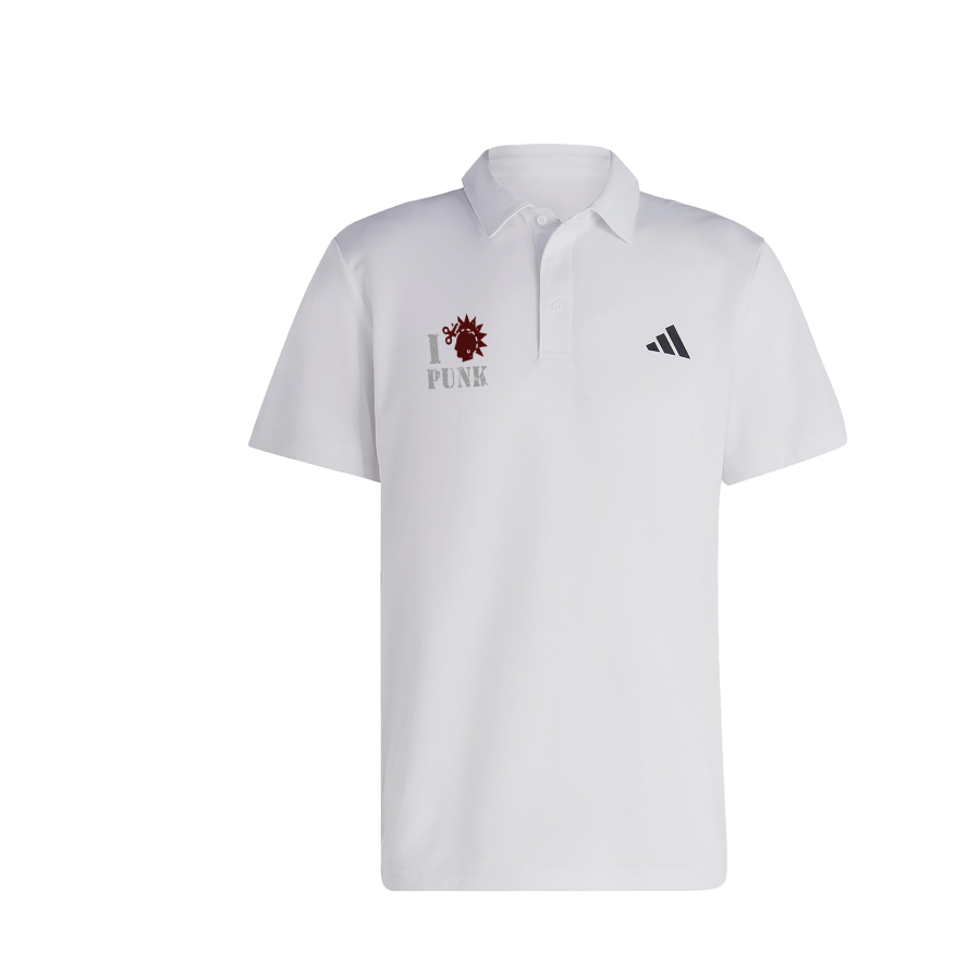 Adidas Adidas Tennis Polo Shirts Unisex White Moderate