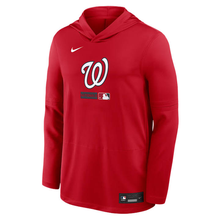 Nike Nike X MLB Sweatshirts Men's Red Hooded Non Detachable Moderate