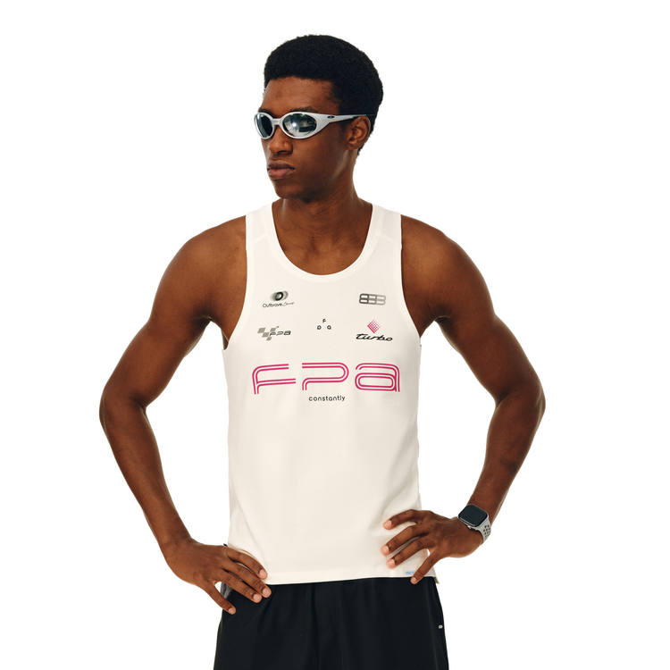 FPA COOLMAX Tank Tops Unisex Crew Neck Moderate Straight Fit